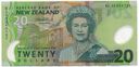 New Zealand, 20 Dollars, 2012